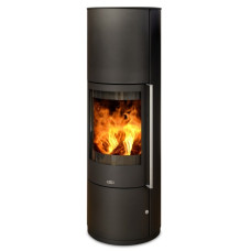 Krbová kamna ABX Trollvik AQUA s TV černý plech